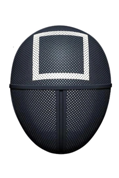 BilfolD Nessiworld Squid Game Maskesi Kalamar Oyun Maskesi Kare Ithal Ürün