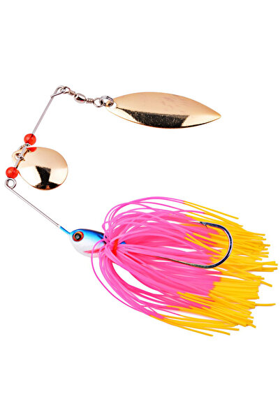 BODECIN C3 1PC طُعم صيد متذبذب طُعم متذبذب دوار ملعقة طُعم لصيد سمك البايك وا...