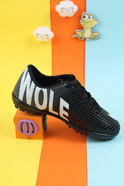 Moda Lime أحذية كرة القدم الاحترافية ذات النعل المطاطي للجنسين، أحذية كرة القدم