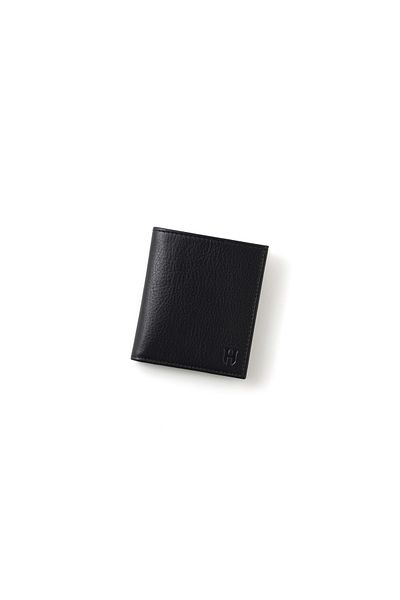HELMBROOK Colin Men's Black Leather Pocket Design Multi-Compartment Rfid Protection Wallet