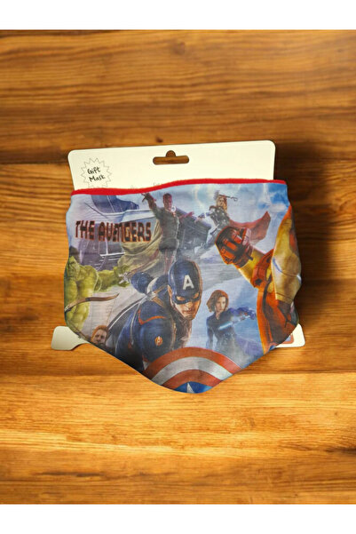CharmPlay Mască multifuncțională și bandană pentru gât pentru copii Marvel Av...