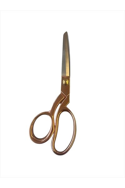 OZN AKSESUAR Rose Gold Professional Metal Tailor Scissors