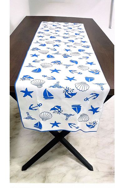 tarzınısec Κάλυμμα Runner με σχέδιο Marina 40 X 140