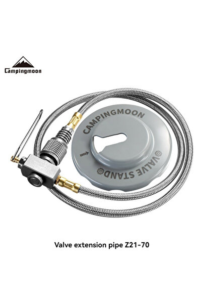 Choice ملحقات موقد الانقسام الخارجي Z21-70 من CAMPINGMOON خزان غاز مسطح مع صم...