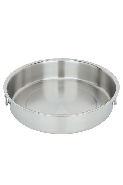 Hascevher Hashvier Steel Oven Tray, 36 cm, Turkish - Silver