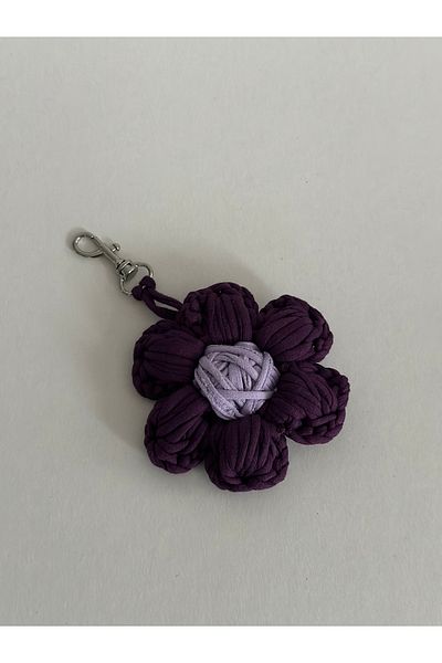 Boutiquehaki Flower Salute Bag Charm & Ornaments