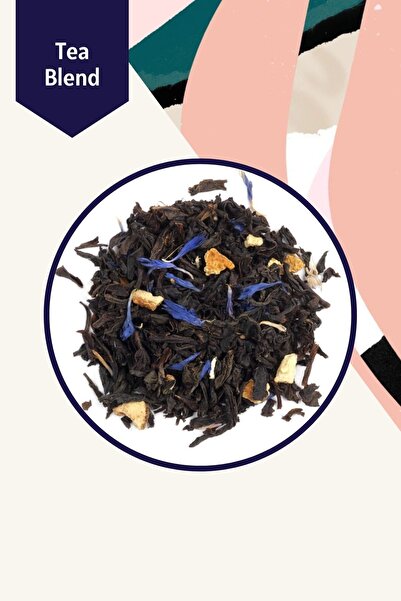 Mim and More Purple Earl Grey Tea - Bergamotlu Seylan Çayı, 50 gr