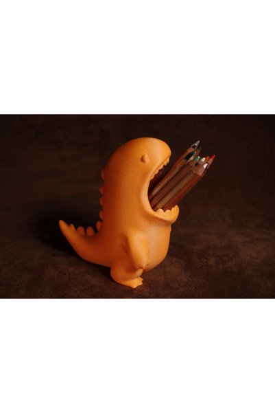 Generic Brand Fun and Stylish T-Rex Dinosaur Pen Holder Organizer