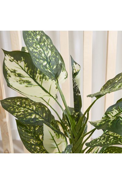 Home Box Triton Realtouch Artificial Diffenbachia Plant with Pot 45x45x60 cm