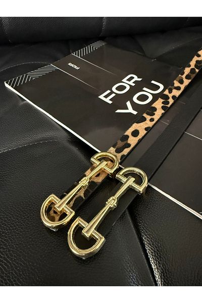 Fiori حزام نسائي طويل بإبزيم ذهبي رفيع، حزام معطف، حزام قميص، حزام فستان