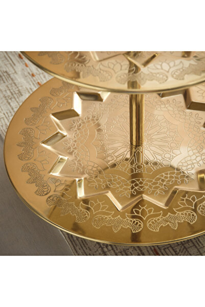 Home Box Eliza 2-Tier Cake Stand 34.5x34.5x46.5 cm