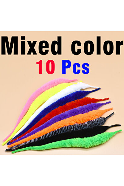 Choice مجموعة MNFT المختلطة 10 قطع 9 بوصات متعددة الألوان من خيوط ربط الذباب ...