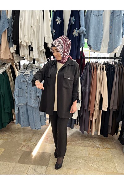 ERVA TAŞ VE CEP DETAYLI ÜÇLÜ SPOR TAKIM