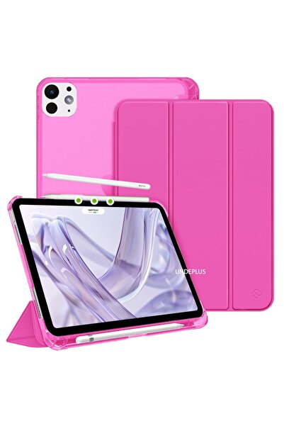 UnDePlus iPad Pro 13inç M4/M5 Kılıf Flip Cover Kalem Bölmeli PC Case 2024/2025 Uyumlu