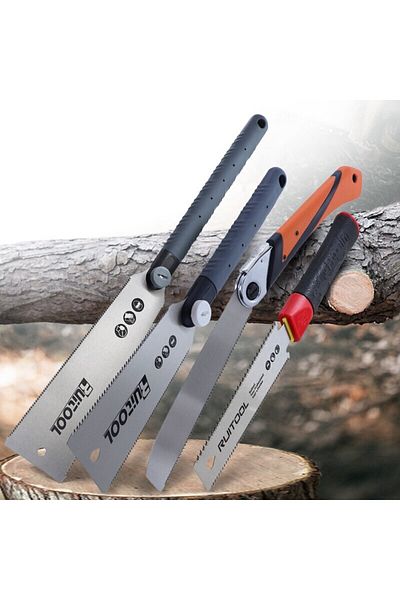 Choice 8in Folding Saw 1pc Japanese Pull Saw 3-edge Teeth Hand Saw Sk5 Flexible Blade Non-slip Handle Wood
