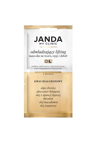 JANDA - My Clinic Rejuvenating Hyaluronic Acid Lifting Mask, 8 ml