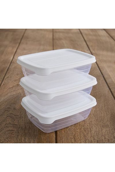 Home Box Spectra 3-Piece Pearl Container Set 600 ml