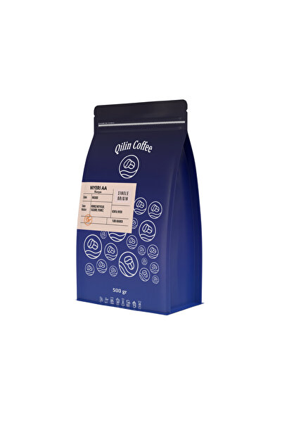 Qilin Coffee كينيا نيري AA 500 جرام فلتر وقهوة اسبريسو