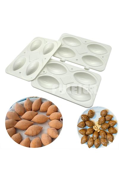 Choice 4 Hole Meatball Mold 4 Holes Meatball Maker Manual Meatloaf Mold Maker Kitchen Tools Stuffed Meatba