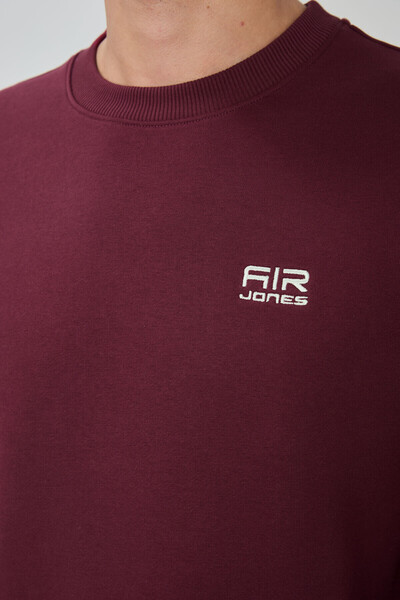 AIR JONES Ανδρική αθλητική φόρμα Andy Redbud-Black Raised - 85190