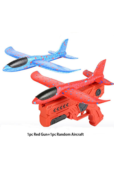 Choice ألعاب طائرات قذف رغوية حمراء للأطفال للتفاعل بين الوالدين والطفل في حد...