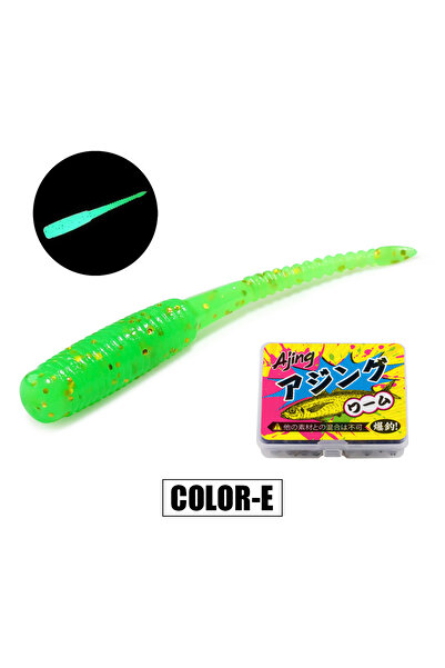 Choice طُعم صيد السمك الناعم Color-E Spinpoler من Ajing مقاس 3.5 سم من Rockfi...