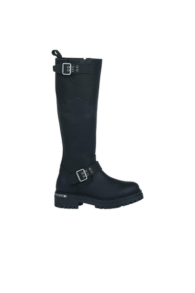 Harley Davidson Trouble Kadın Siyah Çizme (026Z100027-B1404)
