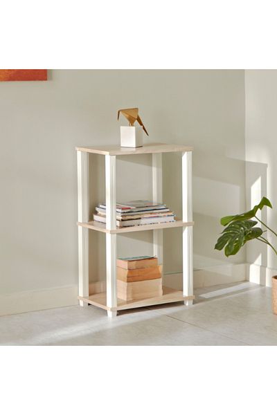 Home Box رف مستطيل من 3 طبقات من Pegg