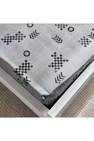 Home Box Tom Gearhead Cars Single Microfibre Fitted Sheet 90x200+25 cm