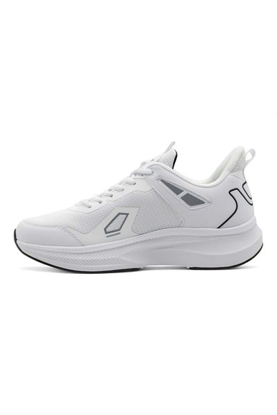 Lescon White Zoom 3 Easystep Men's Sneakers