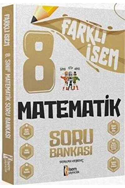 İsem Yayıncılık İsem Yayıncılık 2025 8. Sınıf Farklı Isem Matematik Soru Bankası