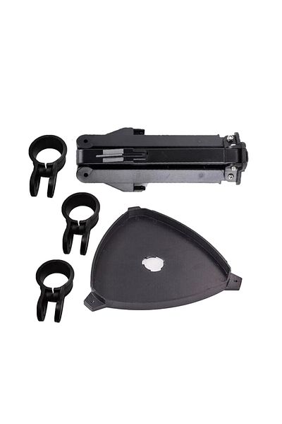 OLPAY صينية ملحقات سوداء لحامل ثلاثي القوائم للتلسكوب عالي الدقة Celestron GT وSLT وCG-2 وCG-3 وMeade EQ-1