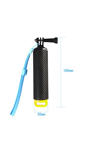 Choice Yellow Color Action Camera Water Floating Hand Grip For Gopro Hero 13 12 11 10 9 8 Xiaomi Yi Sj4000