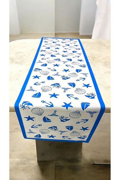 tarzınısec Κάλυμμα Runner με σχέδιο Marina 40 X 140