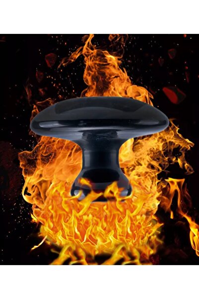 Beauty Box Mushroom Massage Stone - Natural Basalt Volcanic Massage Stone, Wh...