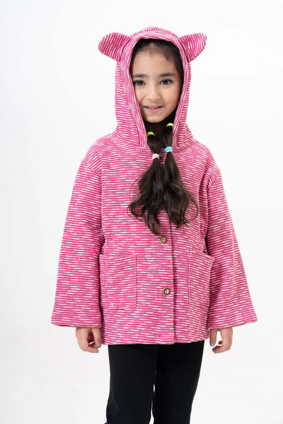 NATS KİDS Girl's Eared Coat