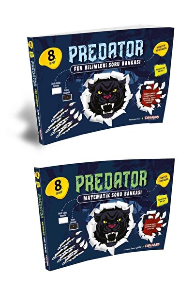 Dinamo Yayınları Dinamo Yayınlaıri 8. Sınıf Predator Matematik, Fen Bilimleri...