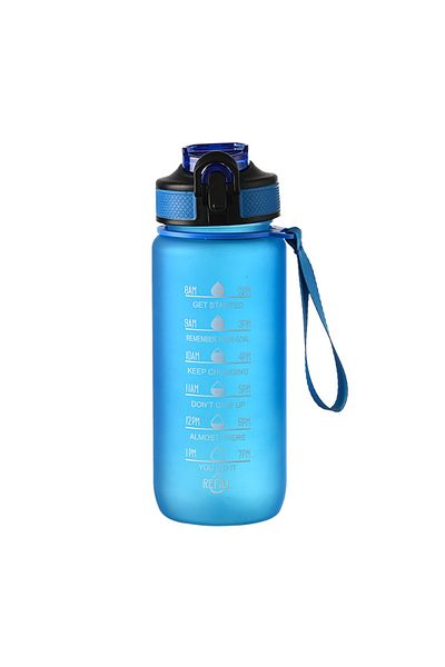 Choice Blue Bounce Gradient Color Water Cup Student Fashion Water Bottle 700ML Simple Fitness Outdoor Sport