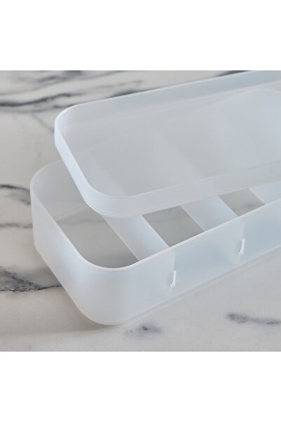 Home Box Madison Stackable Storage Box with Removable Dividers 24.1x12x7.5 cm