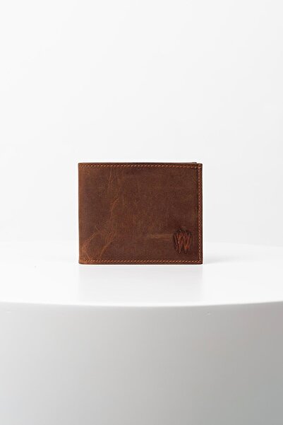 BAYDERİ Andra Genuine Leather Polite Wallet with Coin Tank
