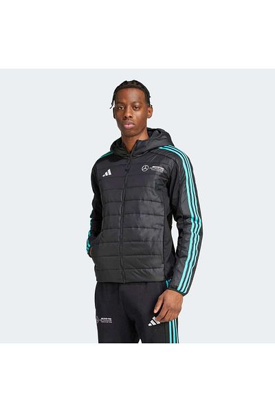 adidas Mercedes Amg Petronas Formula One Dna Men's Black Jacket (Jv5433)