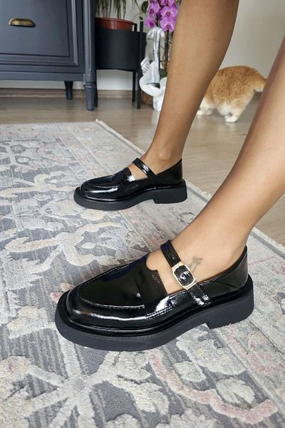 Topukla Footwear 075 002 Ops Ежедневни обувки с дебел ток и мокасини