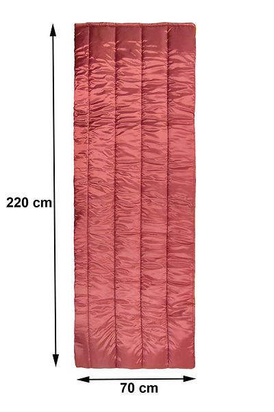 Exent Thermo Polyester Fiber Filled Gray Sleeping Bag-extra Protection-grey