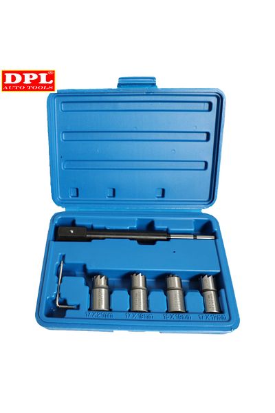 Choice 5PCS Diesel Injector Seat Cutter Tool Set Cleaner Carbon Cutting Tool Kit