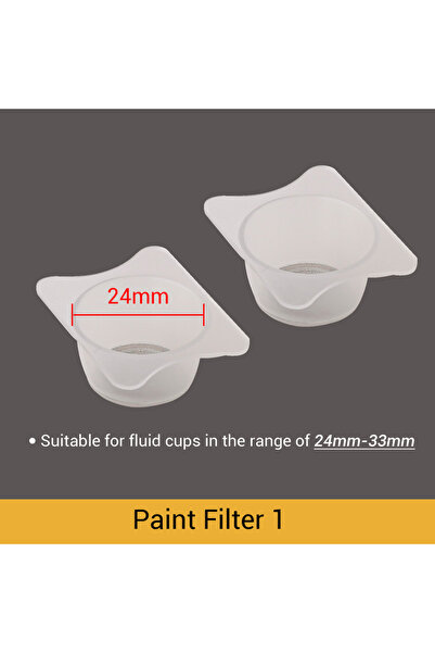 Choice NCT-PaintFilter1 2Pcs Model Paint Purification Cup Airbrush Filter Cup...