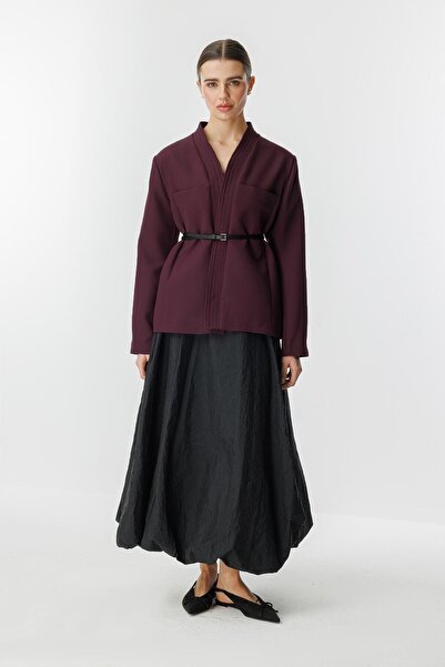 Hooopstore Linda Balloon Form Black Skirt