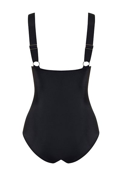 SAILOR moda Belted Cross Swimsuit
