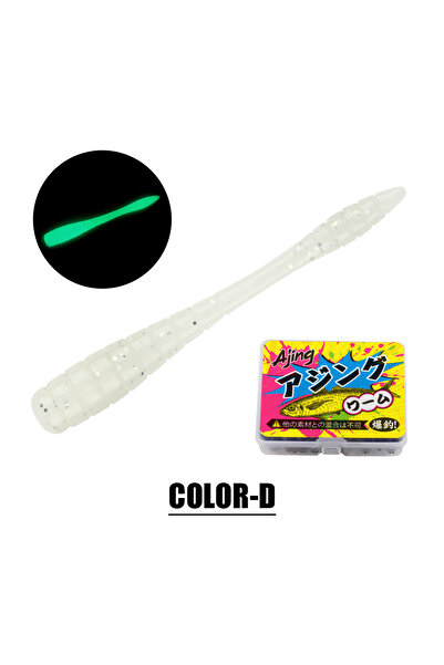 Choice طُعم Color-D Spinpoler TPR Ajing الناعم طُعم صناعي لصيد الأسماك في الب...