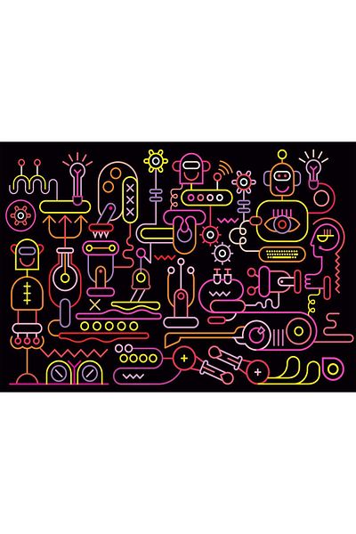 Ks Puzzle 20518 Robot Workshop 1000 Piece Puzzle -