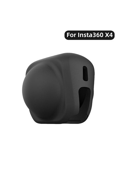 Choice Lens Cover Silicone Desktop Base Holder Lens Cover For Insta360 X4 Fixed Desktop Stand Base For Inst